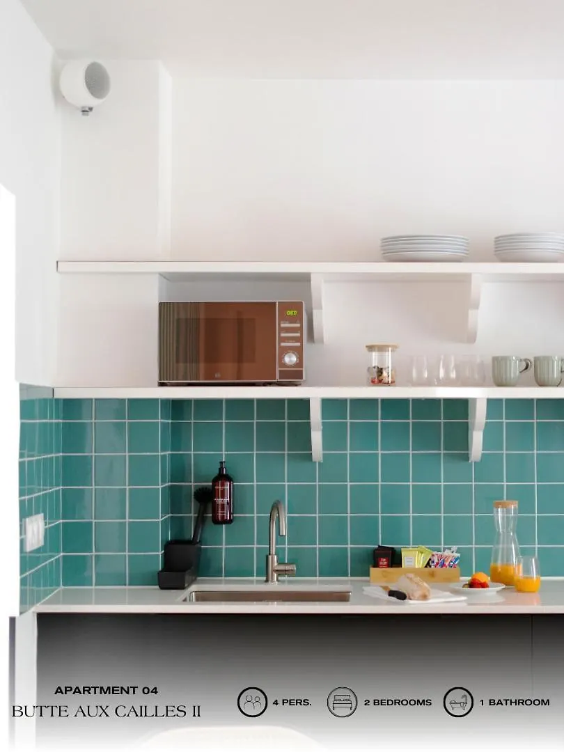 Beauquartier - Butte Aux Cailles II Apartment Paris