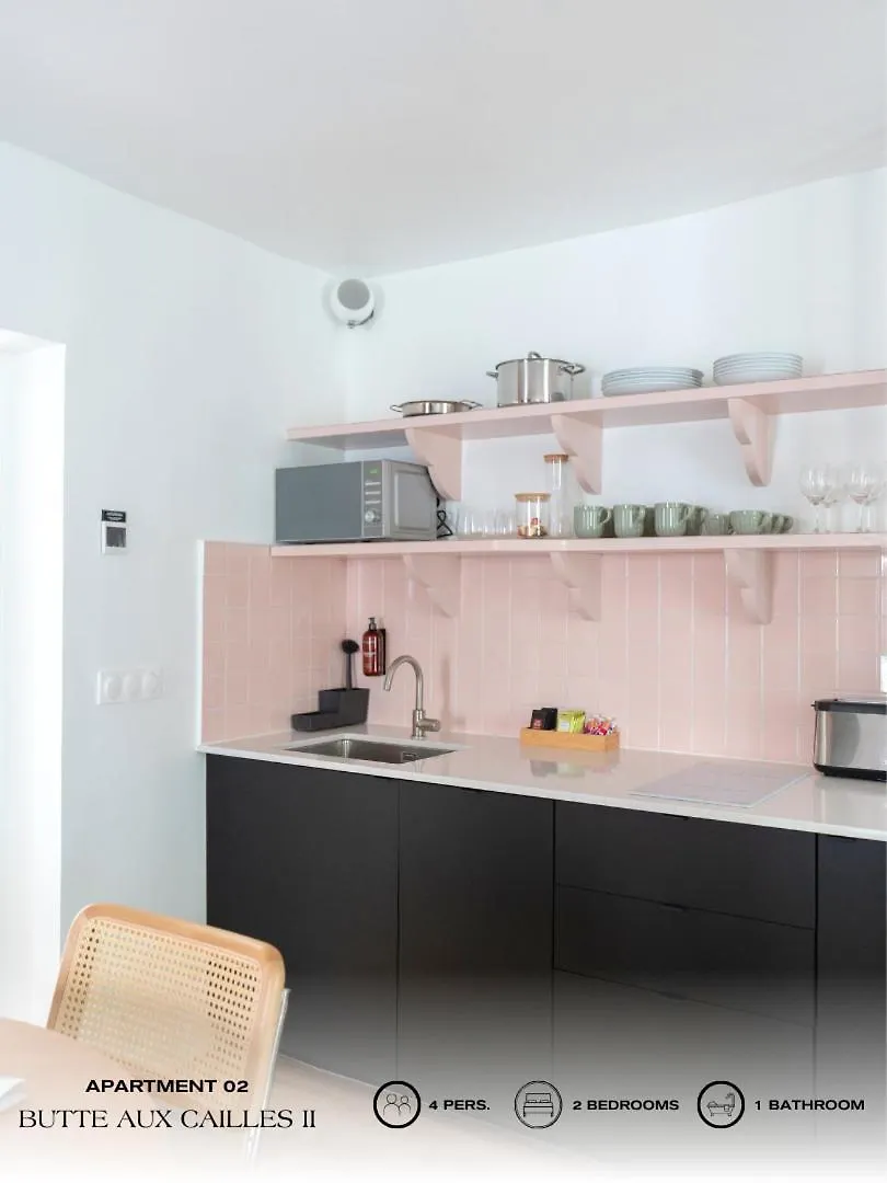 Beauquartier - Butte Aux Cailles II Apartment Paris