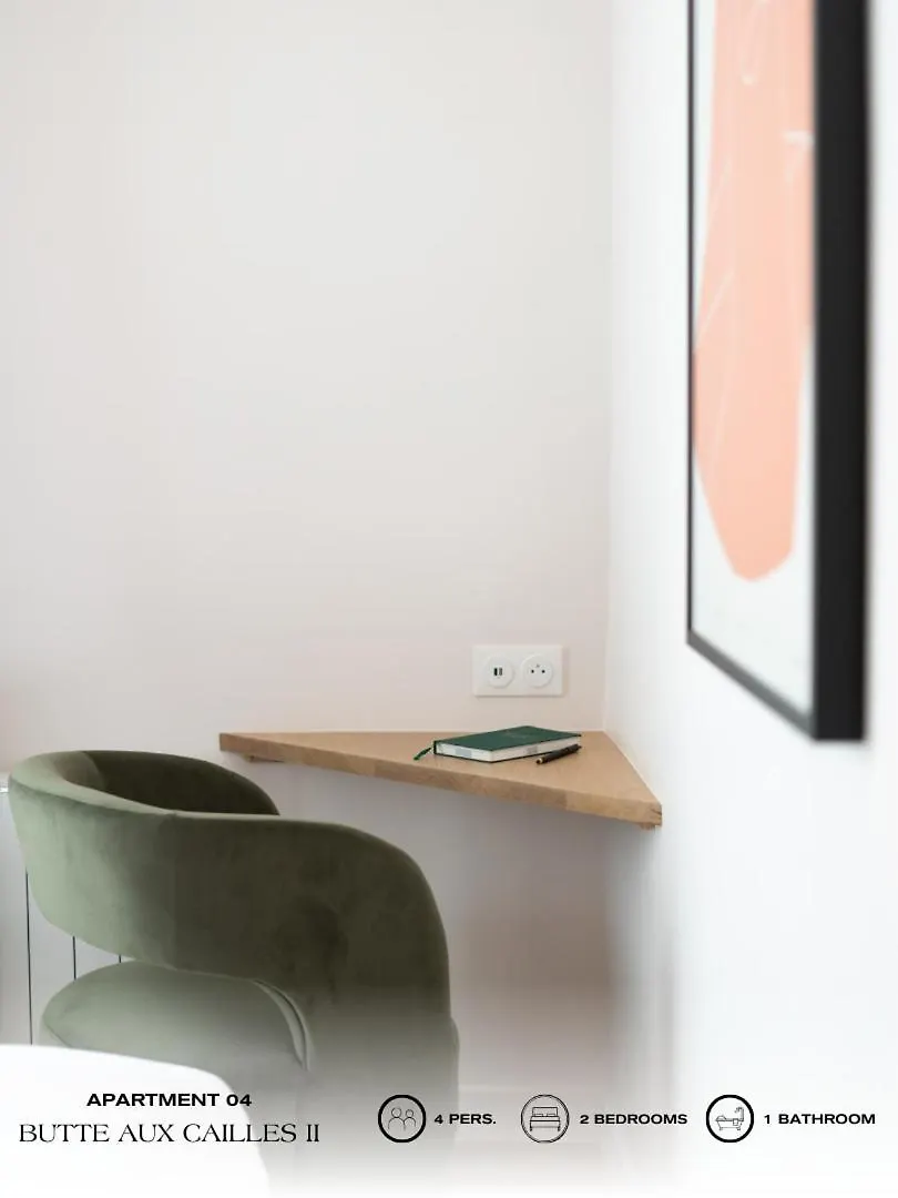 Beauquartier - Butte Aux Cailles II Apartment Paris