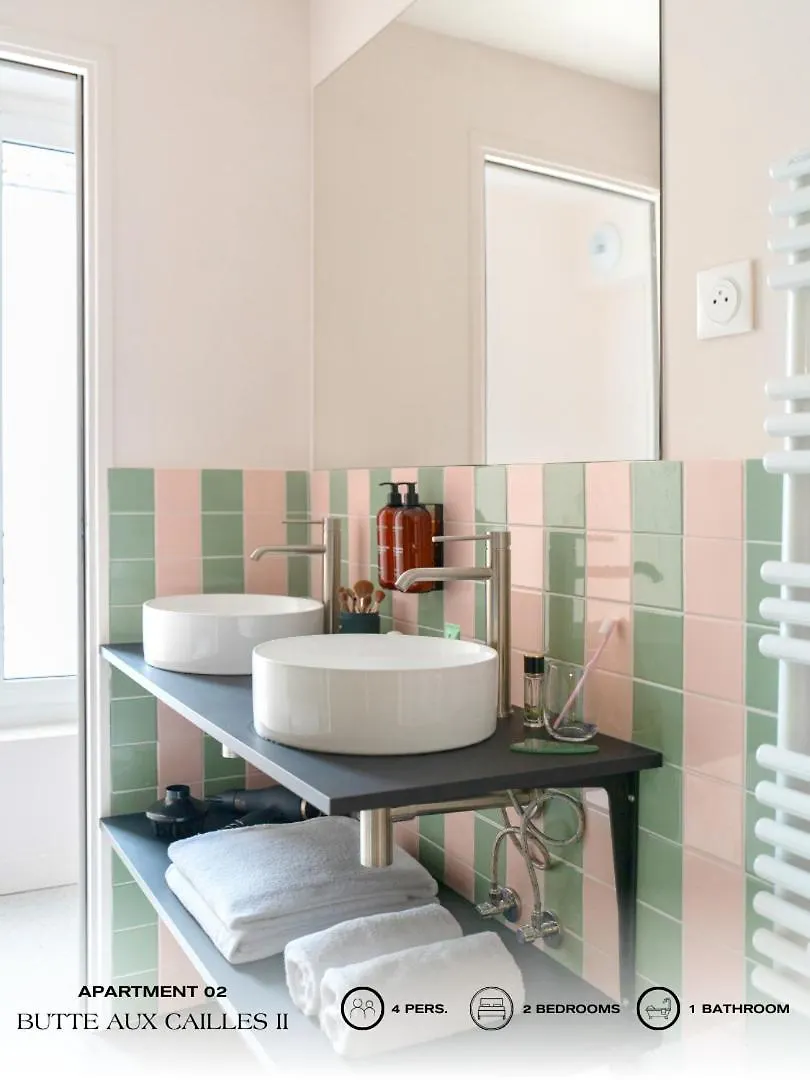 Beauquartier - Butte Aux Cailles II Apartment Paris
