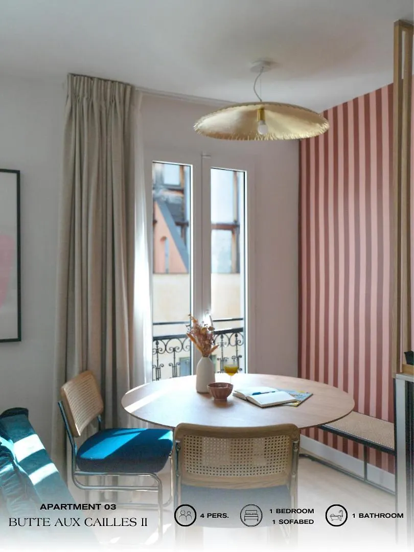 Beauquartier - Butte Aux Cailles II Apartment Paris