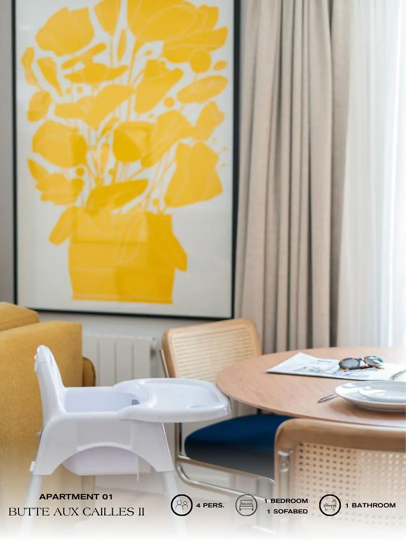 Beauquartier - Butte Aux Cailles II Apartment Paris