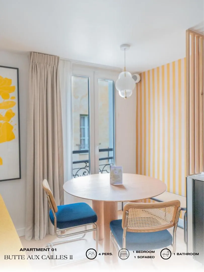 Beauquartier - Butte Aux Cailles II Apartment Paris France